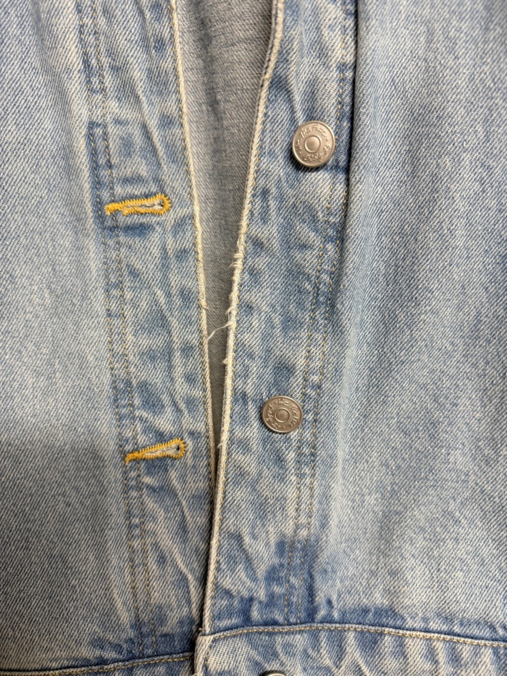 We The Free Light Blue Denim Jacket with Silver Hardware - Picture 10 of 10
